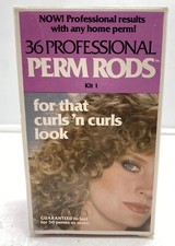 Perm Curl Rods Kit 1 Professional 36 Salon Rods For That Curls 'n Curls Look