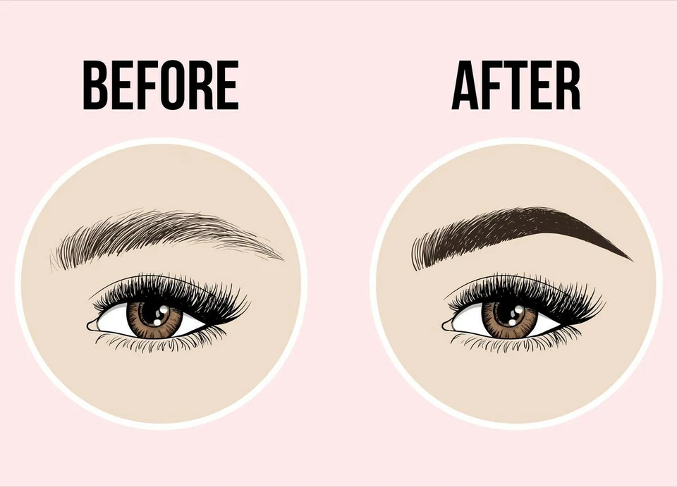 Dark Brown Eyebrow Henna for Eyebrow Color- Henna Brow Tint Kit 3 pack - Image 3 of 4