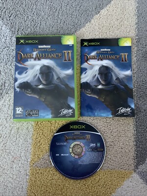 Baldur's Gate Dark Alliance II 2 - XBOX ORIGINAL Spiel Forgotten Realms KOMPLETT