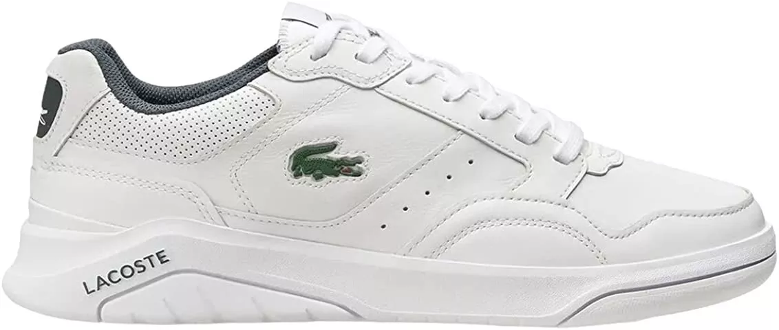 skjold afslappet cerebrum Size 12- Lacoste Men'S Game Advance Luxe Leather Sneakers Shoes,  White/Green. | eBay