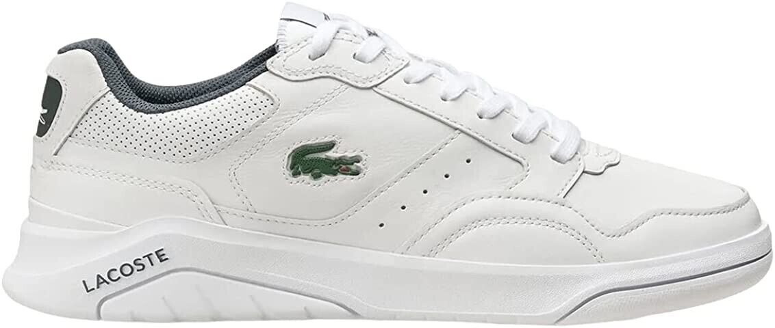 Lacoste Game Advance Luxe Leather White/Multi Men's Shoe