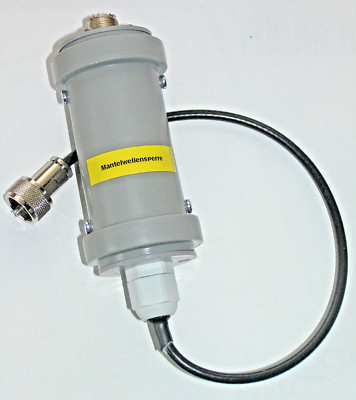 Mantelwellensperre mit Kabelstummel - 100W PEP