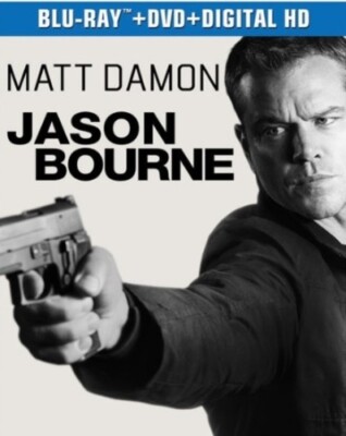 Jason Bourne (Blu-ray, 2016) Includes Outer Sleeve.  BRAND NEW!!! Sealed!