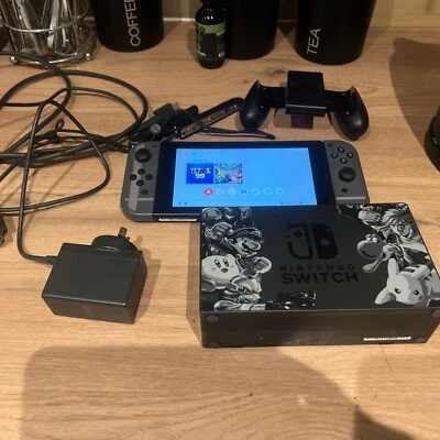 Nintendo Switch Super Smash Bros. Limited Edition Console Dock next day post