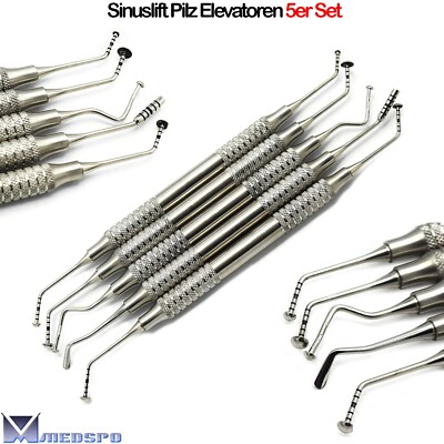 Sinuslift Mushroom Elevator Implantat Heber Kürette Zahnchirurgie Pilz Aufzug CE