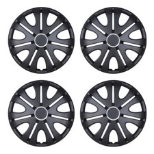 4pcs 14 Black Matte Hubcaps For Chevy Toyota Nissan Snap On R14 Wheel Covers 4pcs 14 Black Matte Hubcaps For Chevy Toyota Nissan Snap On R14 Wheel Covers