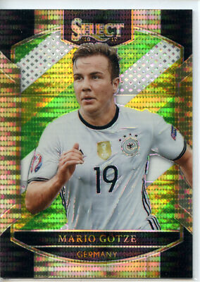 2016-17 Panini Select MULTI COLOR Prizm Parallel #22 Mario Gotze - Germany
