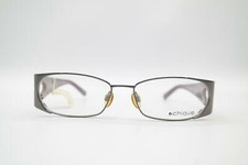 Vintage Chic 223004 Metallic Brown Square Glasses Frame Eyeglasses NOS