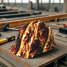 Burning Wood 27 - 18"x48" Hydrographic Film Hydro Dipping Dip Water Transfer