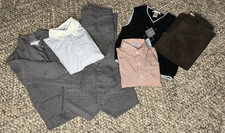 LOT OF 7 Pieces - Two Full Outfits - Janie and Jack - Boys 4