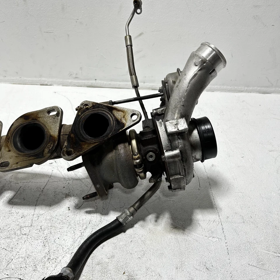 Левый коллектор турбокомпрессора со стороны водителя для Mercedes W221 S550 CL550 4,7 л 2012-17 годов выпуска от оригинального производителя - Изображение 3 из 4