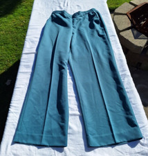 Alfred Dunner teal pocket elastic back pants size 10 Petite