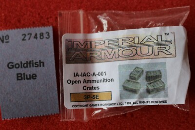Warhammer 40k Forgeworld Offene Munitionskisten GW Neu in OVP Games Workshop Munition GW