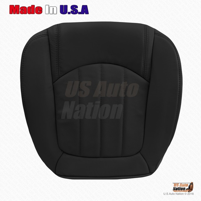 2008 to 2012 Buick Enclave Passenger Bottom Perforated Leather Seat Cover Black eBay