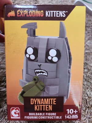 Exploding Kittens Dynamite Kitten 01 Buildable Figure 142 pcs 2018 C3 BRAND NEW