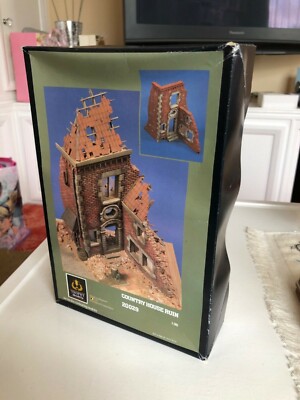 VERLINDEN - 108 - 1/35 - RUINED MANSION - MAISON EN RUINE - WWII - ANCIEN