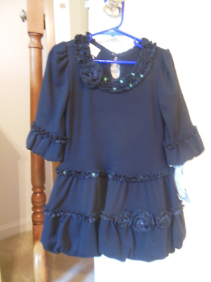 IRIS & IVY NEW with tags Girls 4T Black Dress | eBay