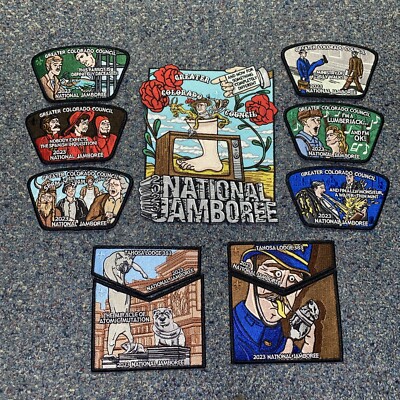 2023 Jamboree Greater Colorado Council Monty Python Patch Set | eBay