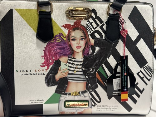 NIKKY BY NICOLE LEE COLLEGE GIRL SATCHEL BAG - Bild 16 von 21