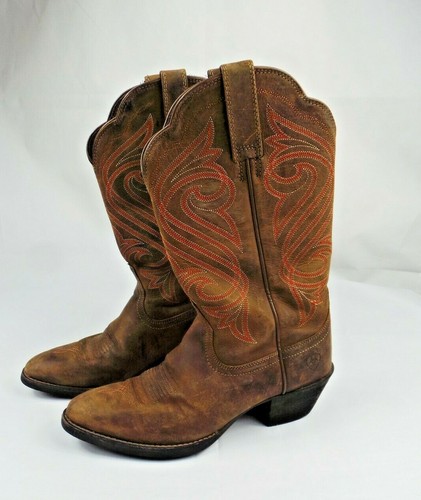 R Toe Western Cowboy Boot | eBay