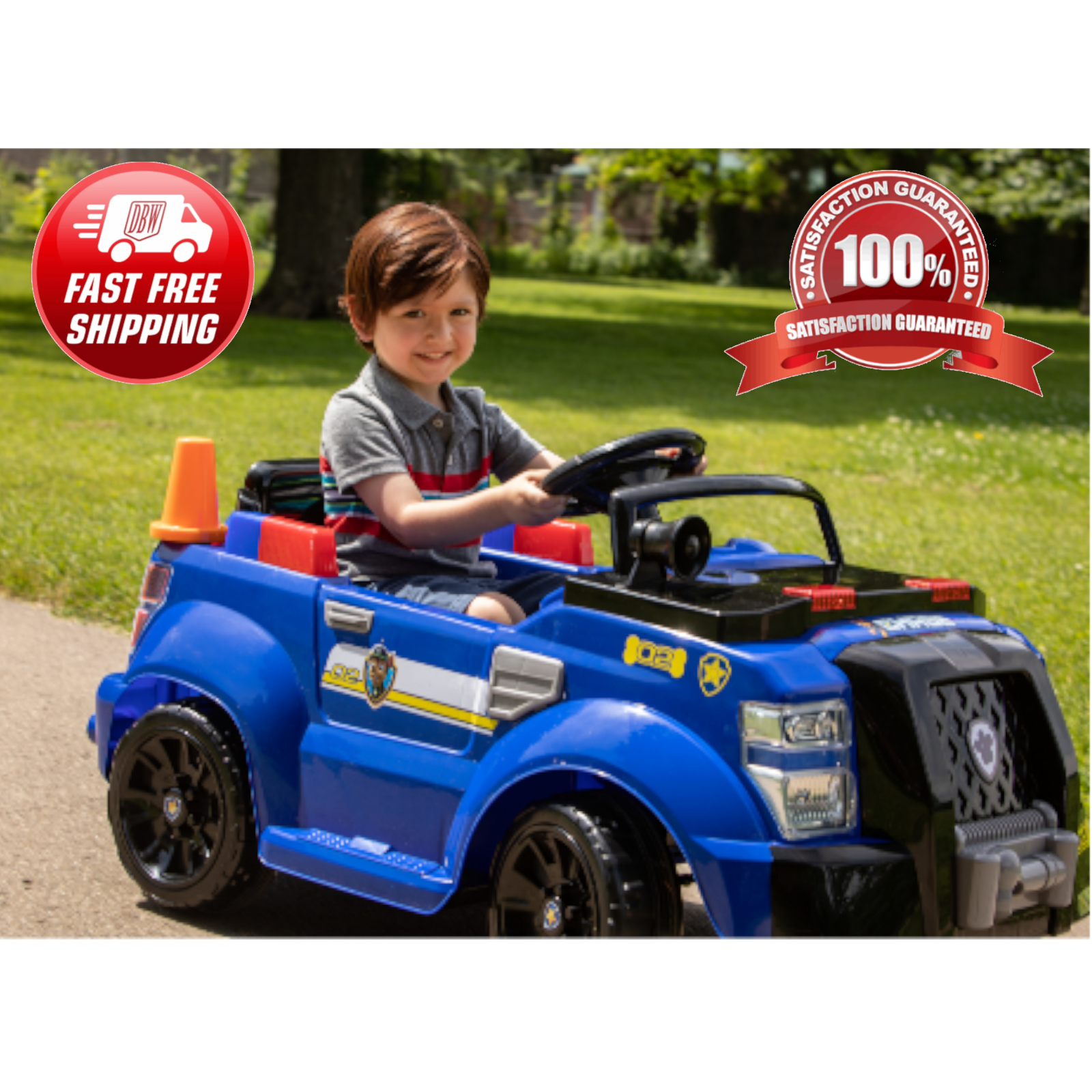 paw patrol chase police cruiser 6v