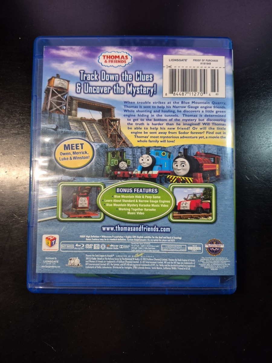 Thomas & Friends: Blue Mountain Mystery The Movie (Blu-ray + DVD