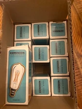 Lot of 12 Dominion Ventures Bulbs DVILST12CC30A E12/ST12 Mini Edison LED 3000K