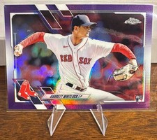 2021 Topps Chrome Update Garrett Whitlock #USC5 RC Red Sox