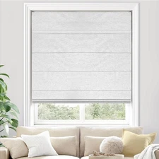 UNISHADES 100% Blackout Cordless Roman Shades for Indoor Windows
