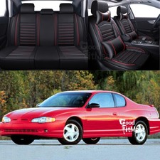 For Chevy Monte Carlo 200005 Front Rear 5pcs Car Seat Covers Full Set Cushion