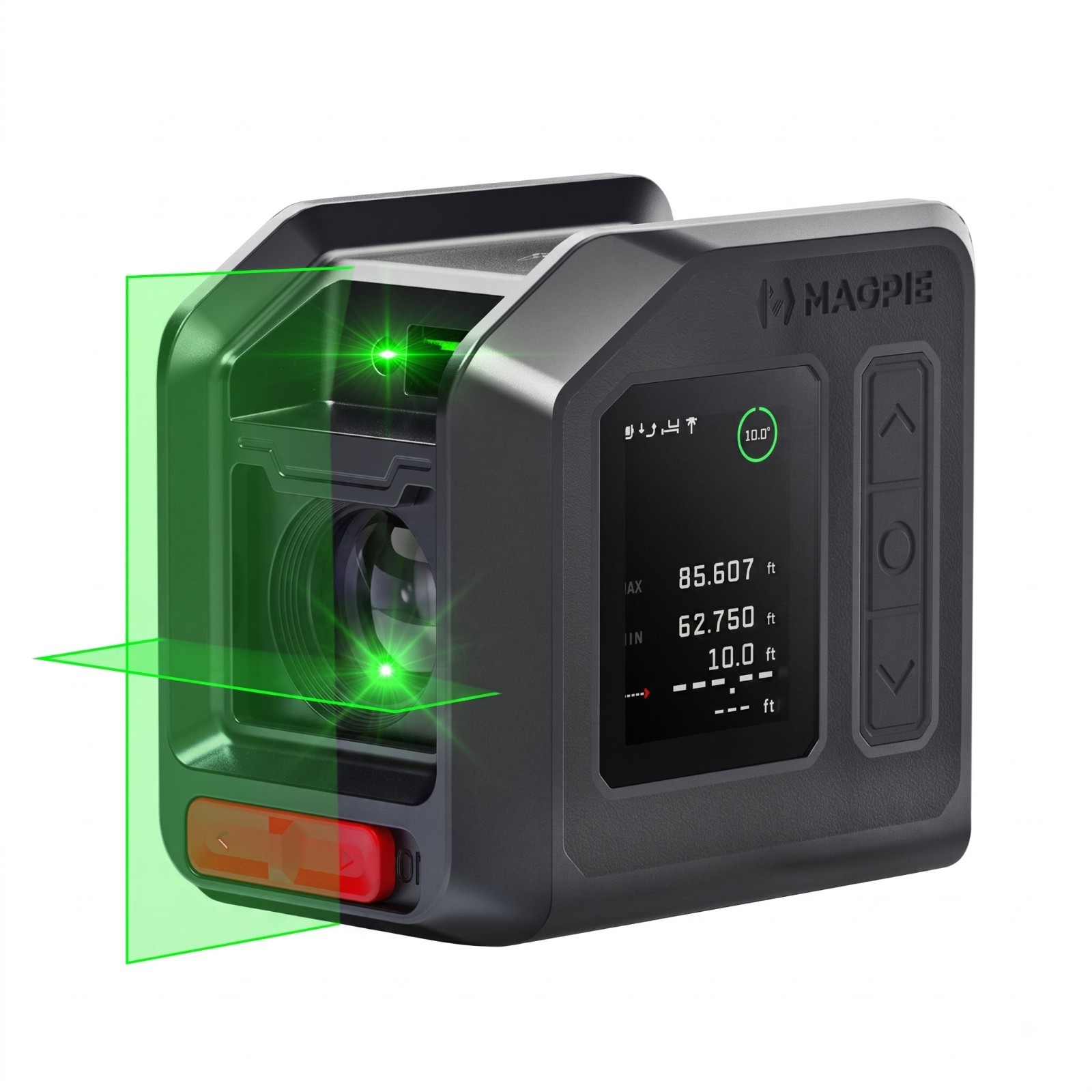 Magpie NOVA 4in1 Green Laser Level 50m Distance Meter Angle Finder Digital Gauge