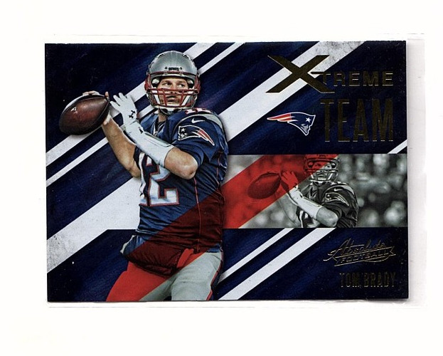 Tom Brady 2016 Panini Absolute Xtreme Team New England Patriots #1