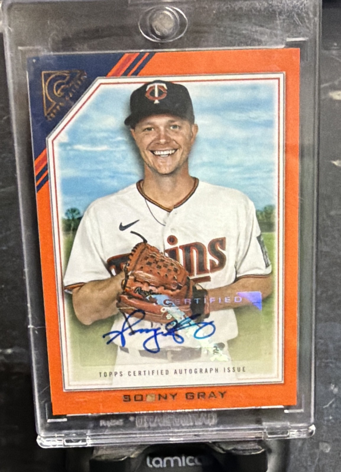 2022 Topps Gallery - Sonny Gray #86 Orange /25