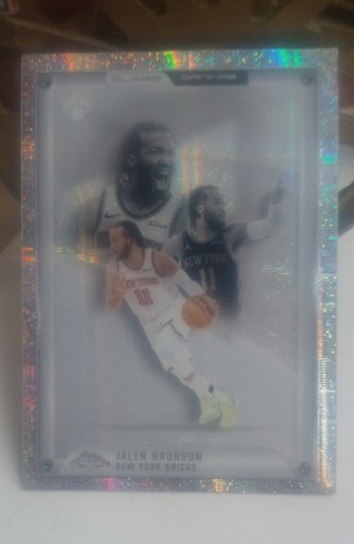 2025 Topps Chrome Jalen Brunson Base (RAW)