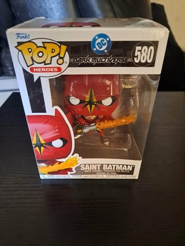 Funko Pop! Heroes DC Universe: SAINT BATMAN #580 Vinyl Figure PC Exclusive
