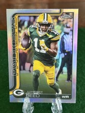 Jayden Reed 2025 Topps Chrome Refractor Green Bay Packers