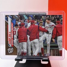 2020 Topps Update #U-3 Jump on 6 (Trea Turner / Wilmer Difo) Gold #/2020