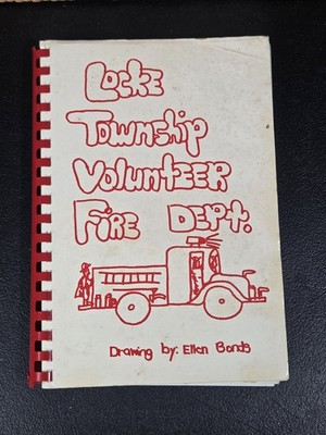 Locke Township Volunteer Fire Department Cookbook Salisbury NC 1980