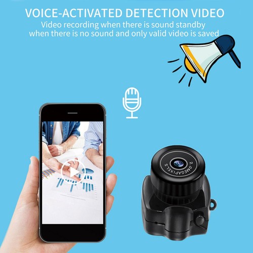 Neue HD kleinste Mini-DV-Digitalkamera Videorecorder Camcorder Webcam DVR Y2000 - Bild 2 von 12