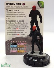 Heroclix Spider-Verse set Spiders-Man 016 Uncommon figure w/card 