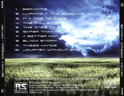 BINARY CREED - A BATTLE WON NEW CD