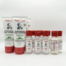 x12 Thayers Skincare Ph Cleanser Witch Hazel Rose Petal Toner 2% BHA Travel Mini