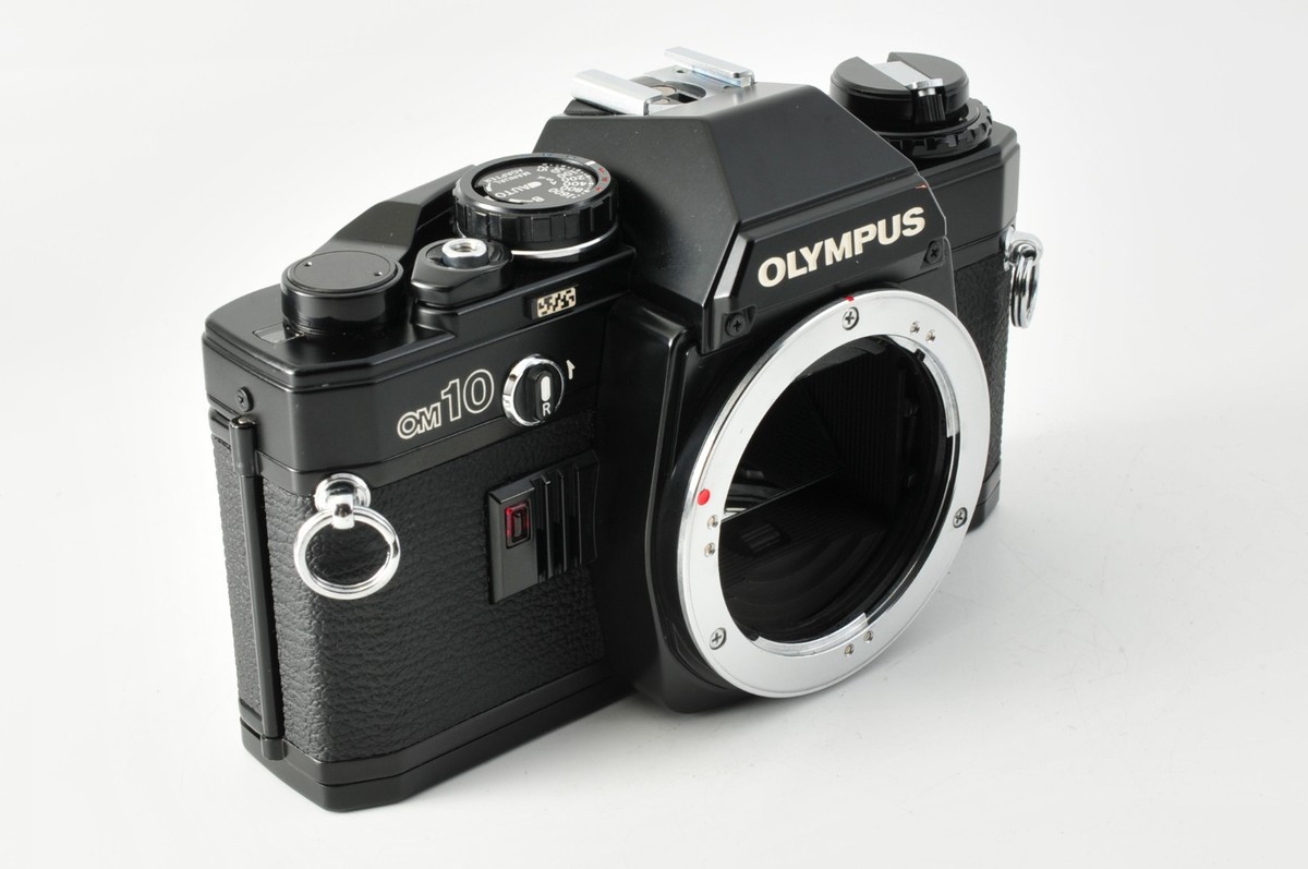 Olympus OM-10 35mm SLR Film Camera Zuiko MC Auto-S 50mm f1.8 From
