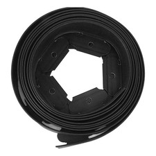 T- Landscape Edging Kit Lawn Edging Include 15 Spikes PE Garden Edging Border