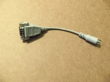 Adapter Cable Mini-DIN6-M to DB9-M Midi or AT/XT Mouse/Keyboard KBD to PS2