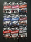 2025 Nascar Authentics Wave 1 Complete Set Of 9 Cars 1/64 Diecast 