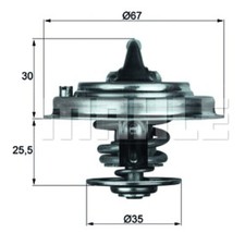 Thermostat Insert MAHLE TX 30 80D Quality MAHLE Genuine UK Stock