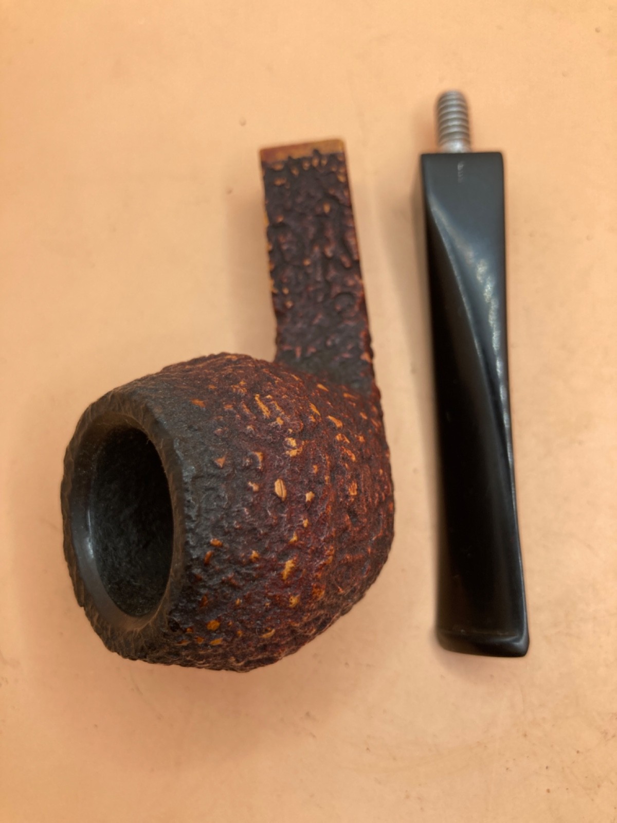 Barling Meerschaum 5599 Bulldog Block Tobacco Smoking Pipe - Nice Gift