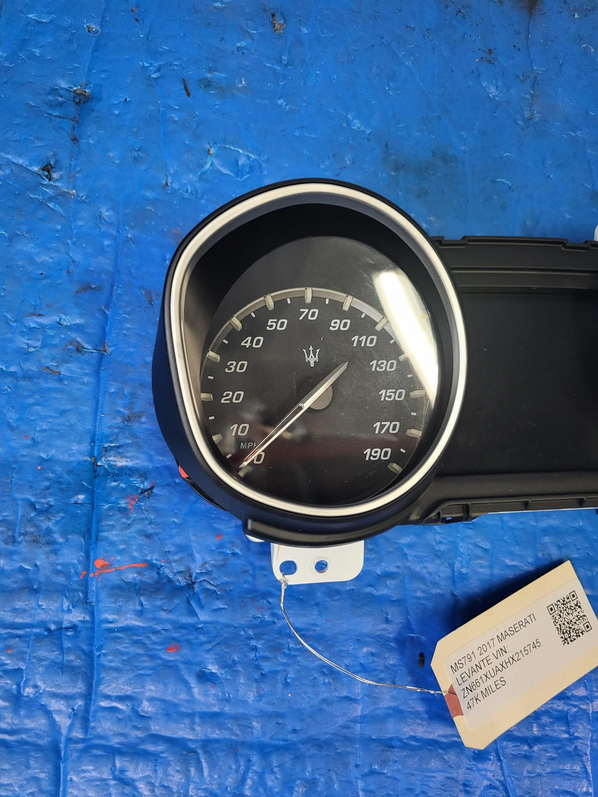 2017-2020 Maserati Levante Dash Speedometer Gauge Cluster 3.0L 47k OEM 670101176