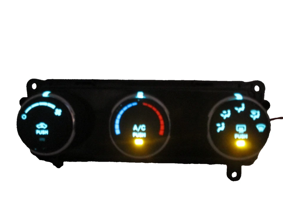 Dodge Chrysler Climate Control Module Panel HVAC AC Head Switch P55111946AD OEM - Image 2 of 4